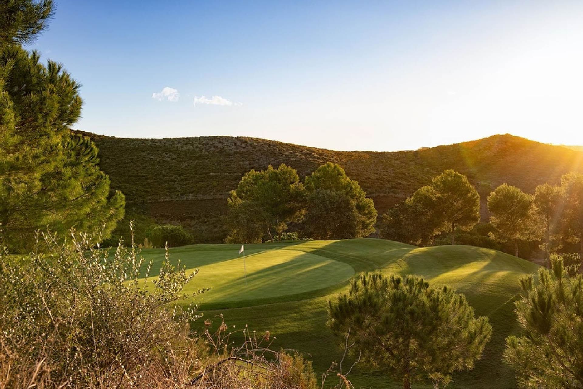 Exterior view of a golf course at Marbella Club Golf Resort