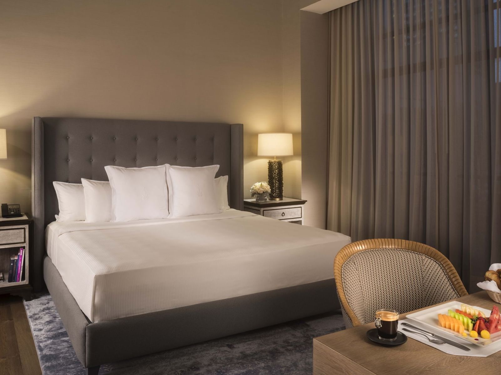suite con cama doble en hotel en reforma cdmx