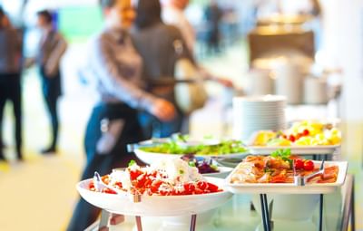 Food at Amora Hotel Brisbane