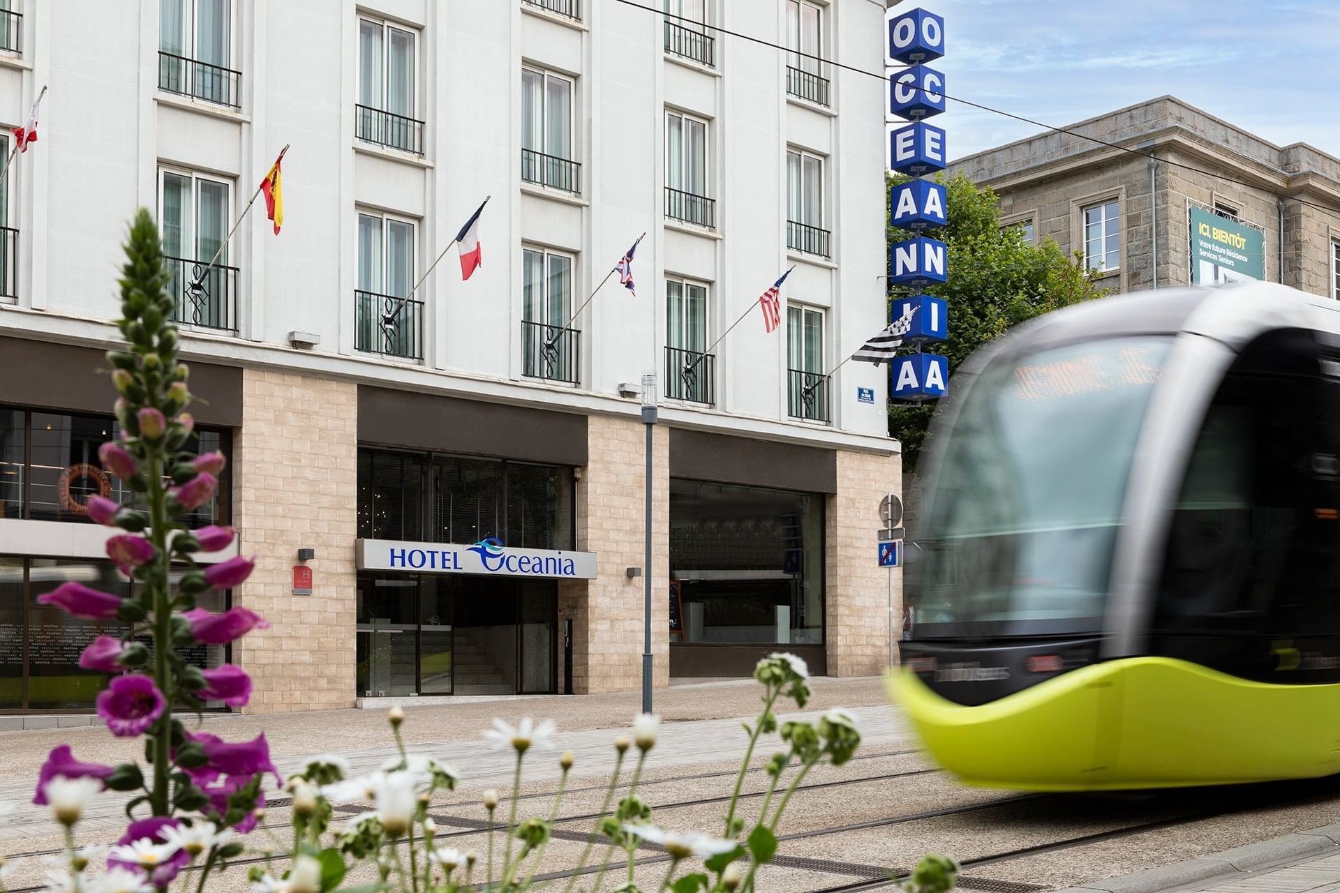 Vue extérieure de l'hôtel à Oceania Brest Centre