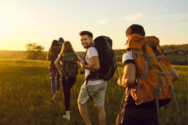 People exploring Leith Hill, one of the best free places to visit in Surrey