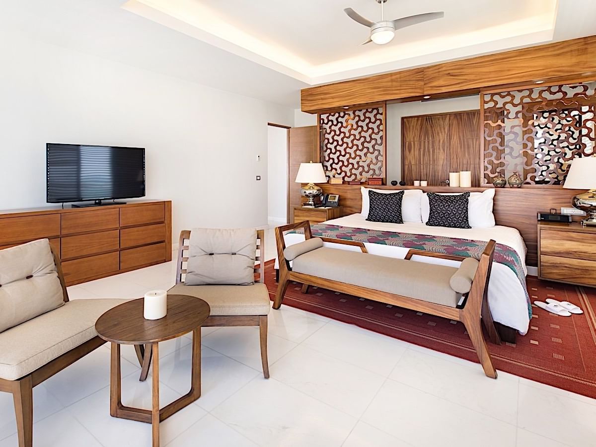 Living space in a room at Palacio Mundo Imperial