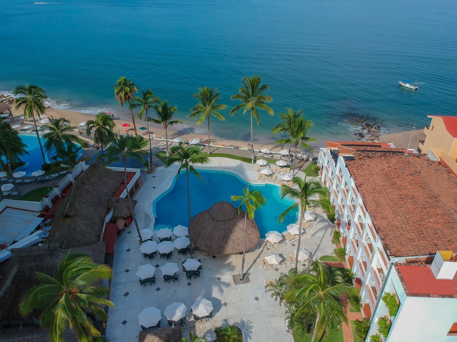 Pool Arial at Plaza Pelicanos Club Beach Resort
