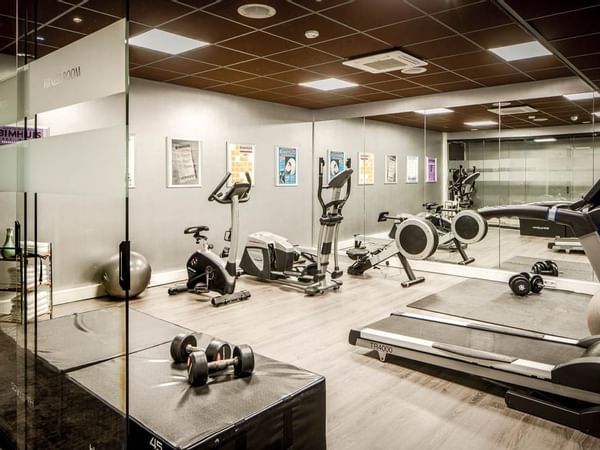 Fitness Centre at Luxury Suites Amsterdam
