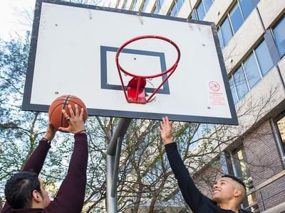 College Square on Lygon_Student Apartments Melbourne with Basketball Court