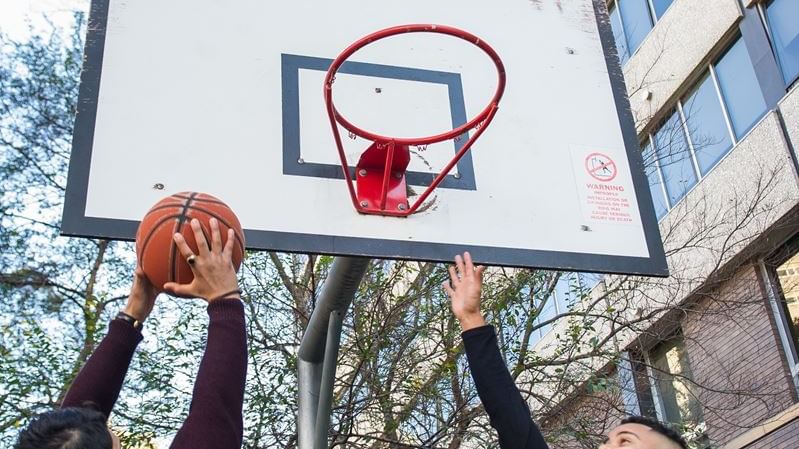 College Square on Lygon_Student Apartments Melbourne with Basketball Court