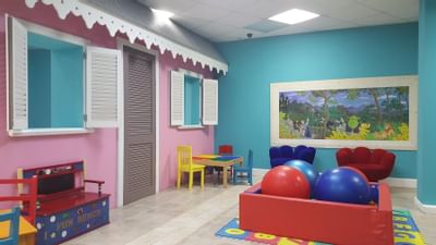 Interior of the Game room at Bougainvillea Resort