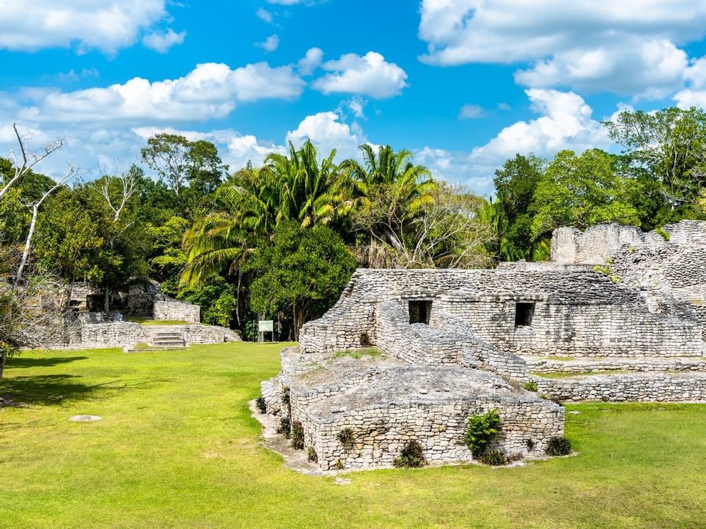 Kohunlich historical site near La Colección Resorts
