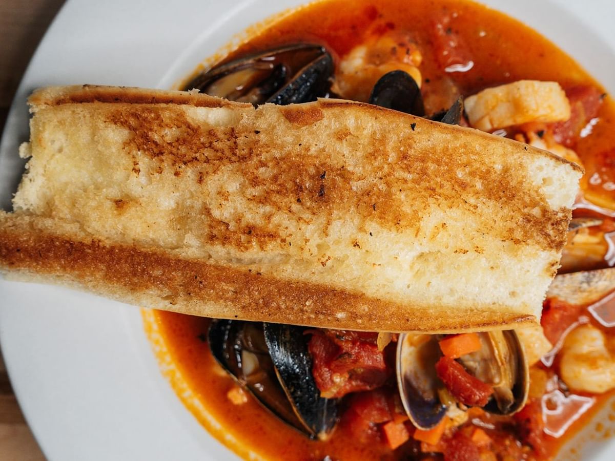 A delicious plate of food