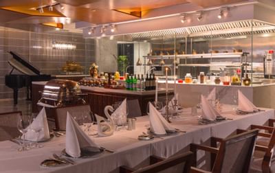 Interior of Silk Road Restaurant at White Swan hotel