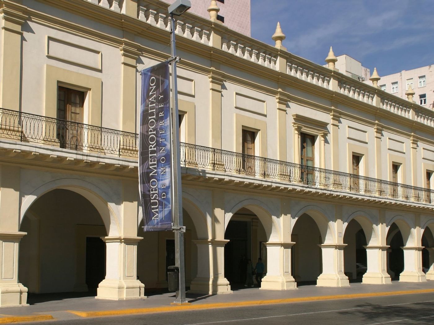 Exterior of Metropolitan Museum at Monterrey near Grand Fiesta Americana