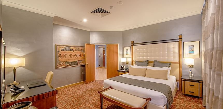 A view of the Presidential Suite at the Duxton Hotel Perth