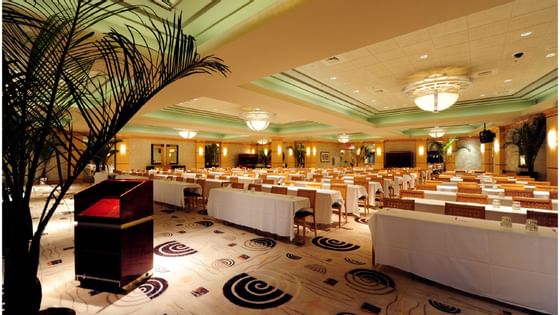Interior view of the classroom at Pearl River Resorts