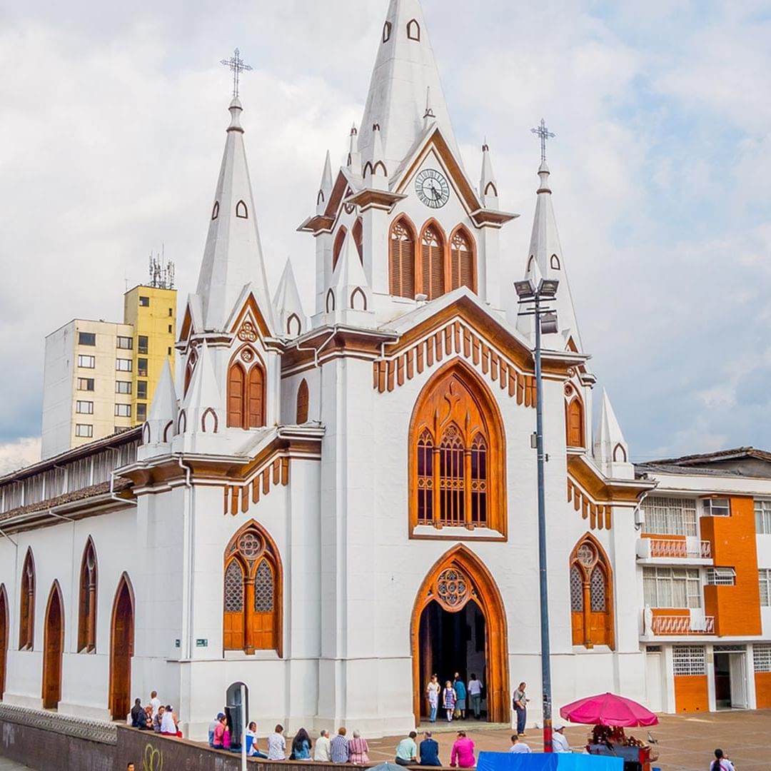 Church in Manizales in Colombia near the DOT Hotels