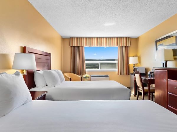two queen guest room in Williams Lake, BC - Coast Fraser Inn