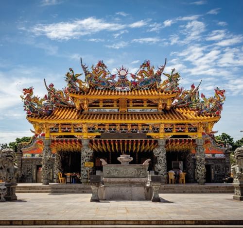 Exterior view of Nine Emperor God Temple near Sunway Hotel Seberang Jaya
