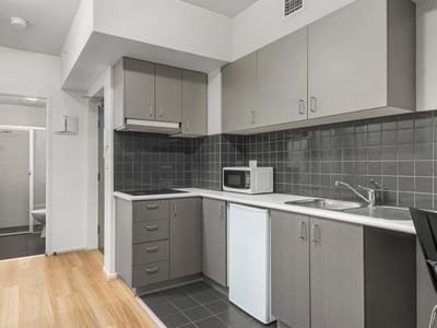 2 Bedroom - Small Apartment Kitchen