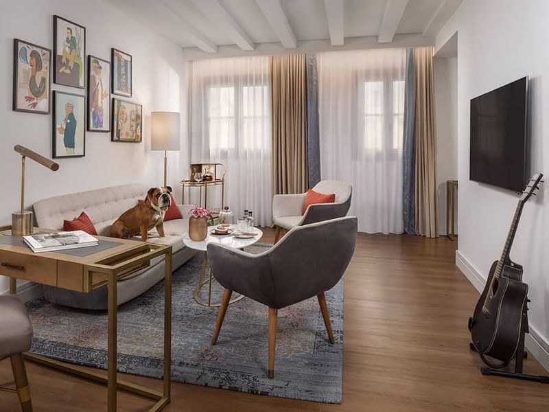 Junior Suite at Gran Hotel Inglés in Madrid