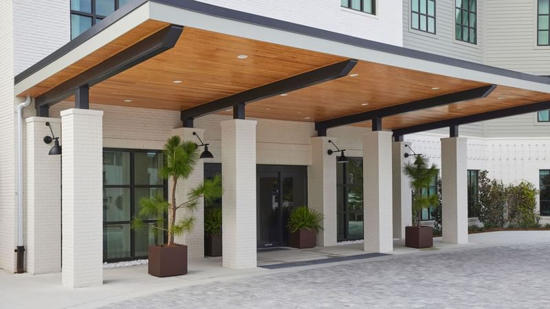 Entrance to The Lodge 30A