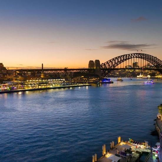 Sydney Harbour Bridge near Pullman Quay Grand Sydney Harbour