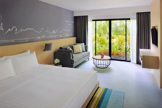 Interior of Two Bedroom Suite in Paradox Phuket Resort