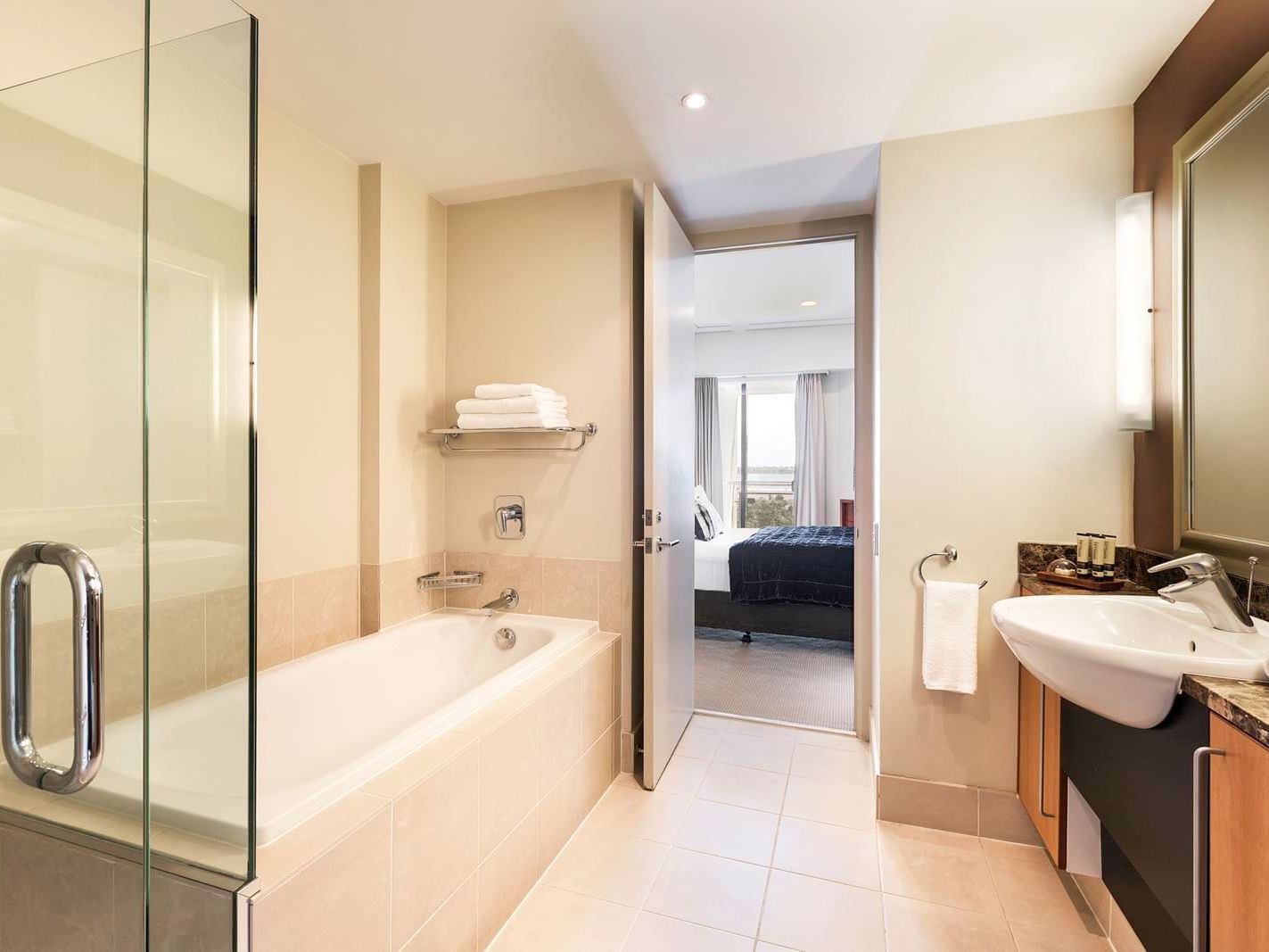 Bathroom in Rooms at the Sebel Auckland Viaduct Harbour