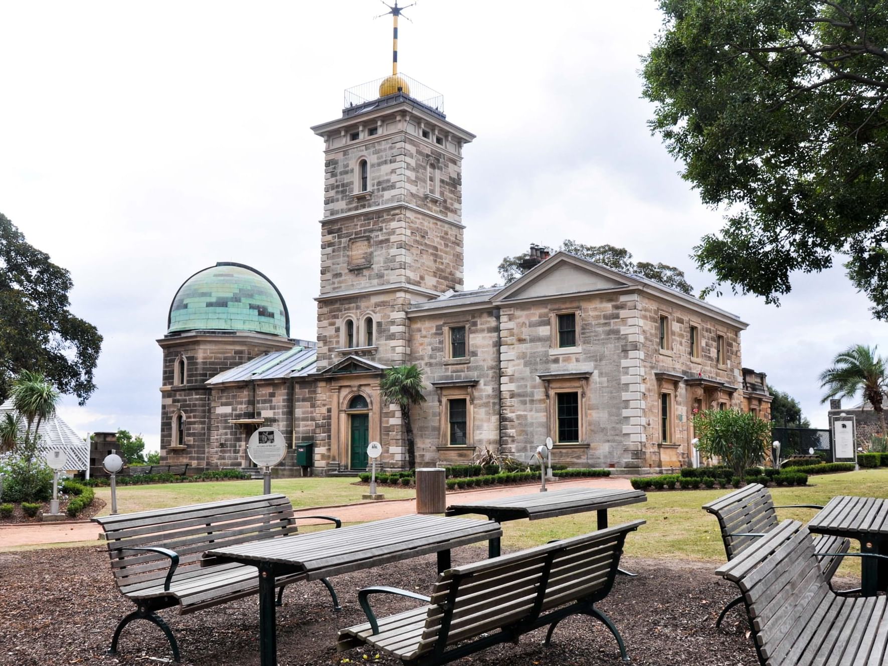 Historic building of the Sydney Observatory, Australia