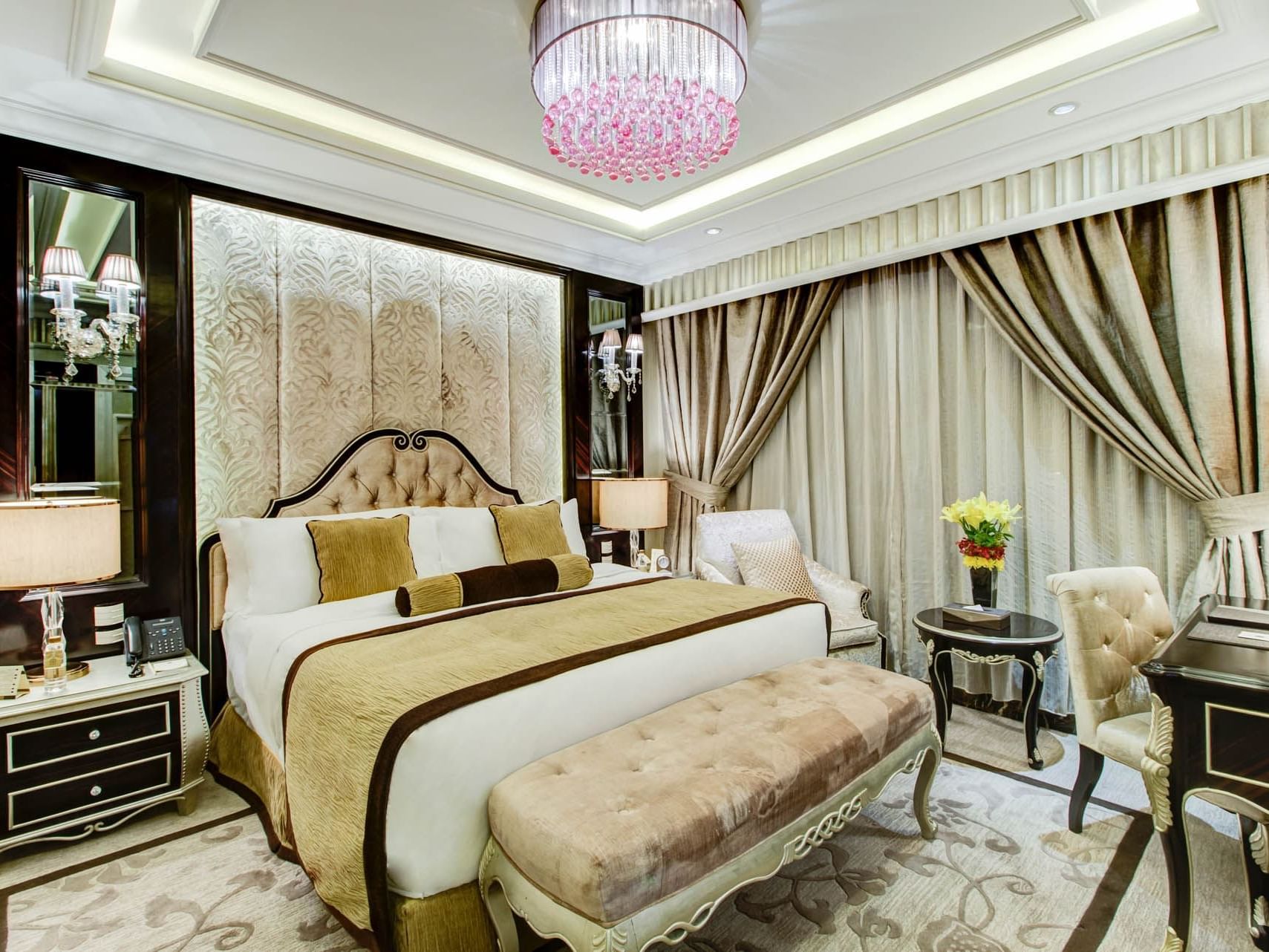 Interior of Classic Room at Narcissus Hotel & Spa Riyadh