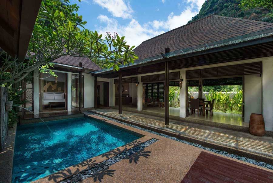Sunway Hotels & Resorts with a pool surrounded by tropical vegetation & mountains