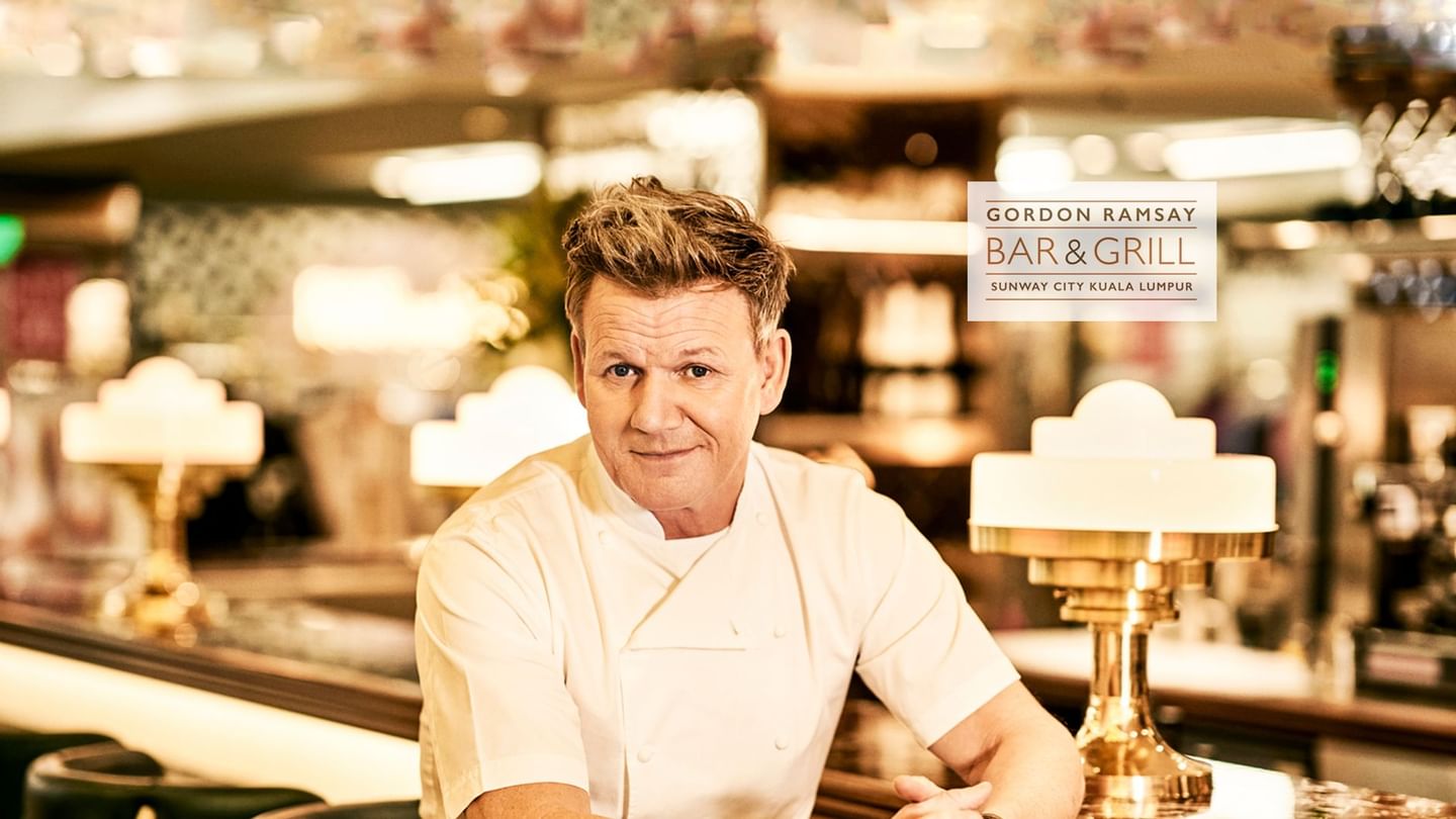 Gordon Ramsay Bar & Grill poster at Sunway Resort