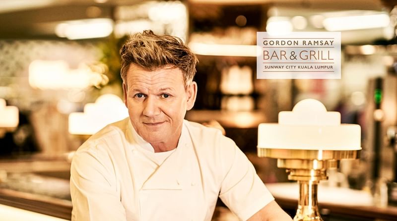 Gordon Ramsay Bar & Grill poster used at Sunway Resort