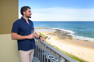 High Ocean Room Balcony View