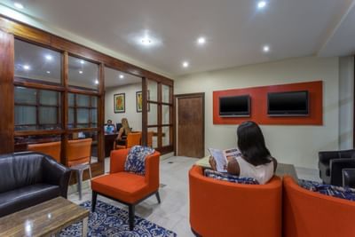 Interior of the VIP Lounge at Holiday Inn Montego Bay