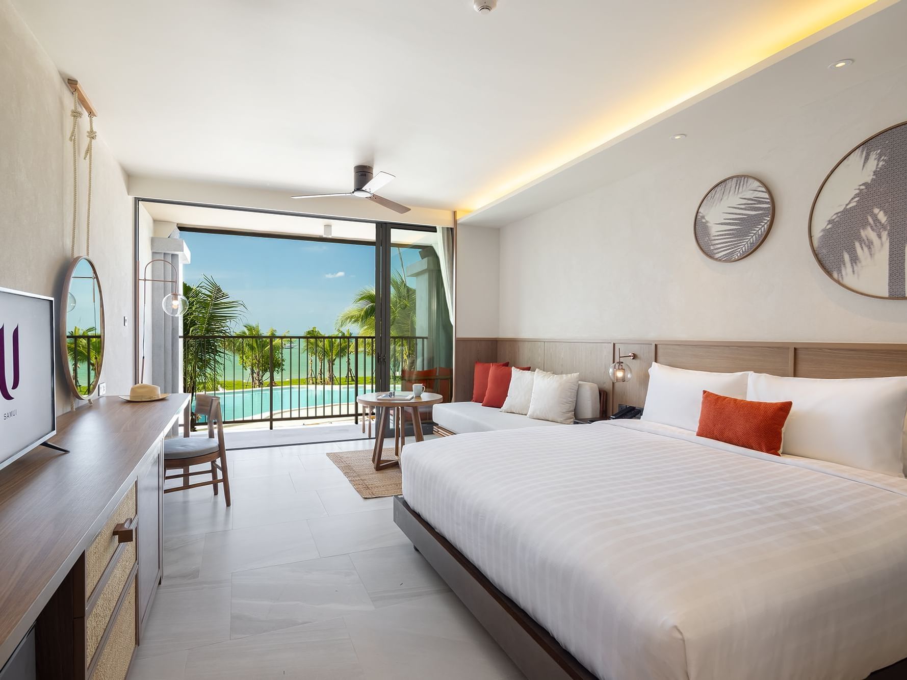 Interior of a room in U Samui at U Hotels & Resorts