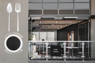 Interior of little charley at Brady Hotels Central Melbourne