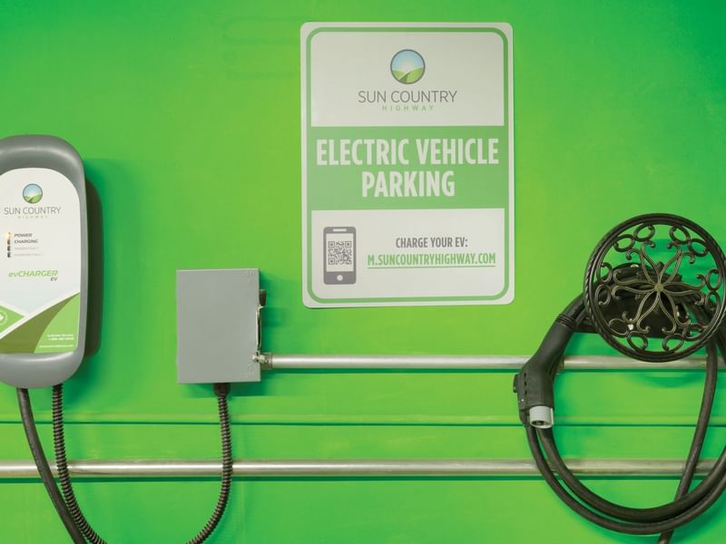 Eletric vehical parking and charging station