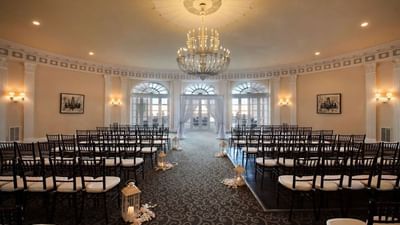 Elegant Wedding Venue the Oval Ballroom