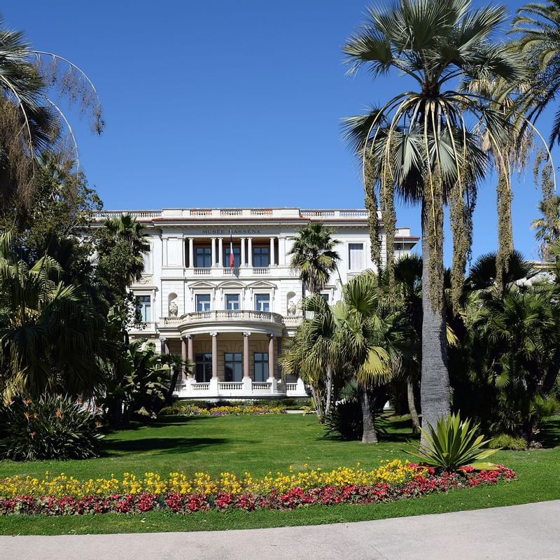 Exterior view of Villa Masséna Musée near Splendid Hotel & Spa Nice