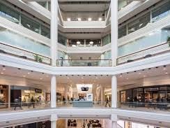 Interior of the Copley Place near The Eliot Hotel