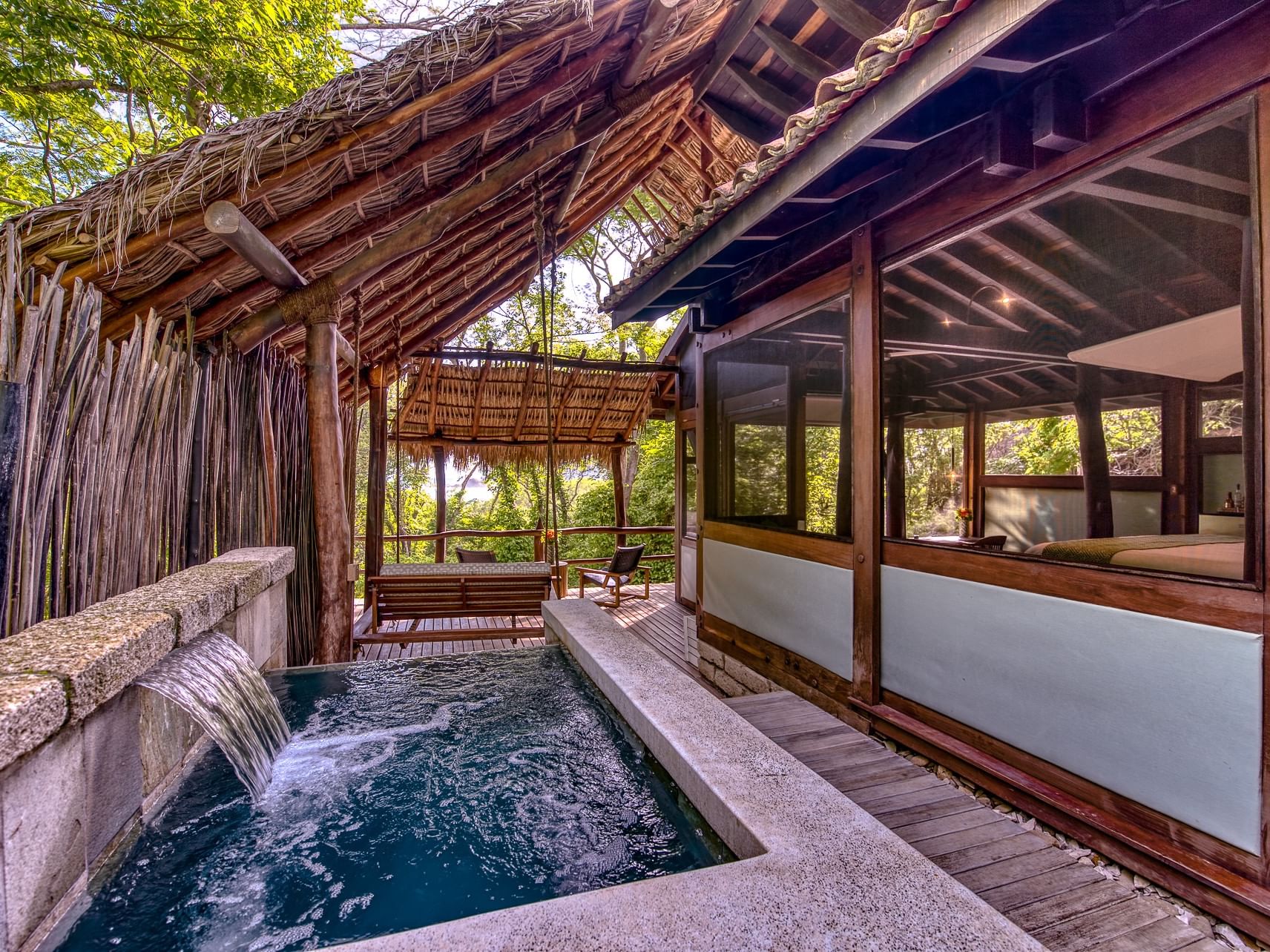 View of Forest View Bungalows with Private Plunge Pool at Morgan's Rock Reserve & Ecolodge, hotels in San Juan del sur