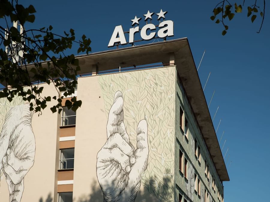 Exterior Hotel view of Arca Street Art Hotel