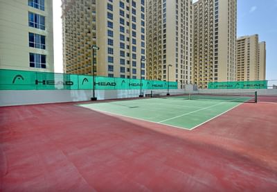 Tennis Court at Ghaya Grand Hotel Dubai