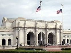 View of Union Station near Capitol Skyline Hotel
