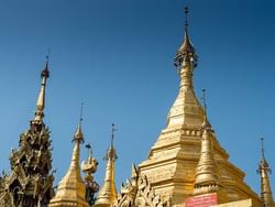 Exterior view of Sule Pagoda near Chatrium Hotel Royal Lake