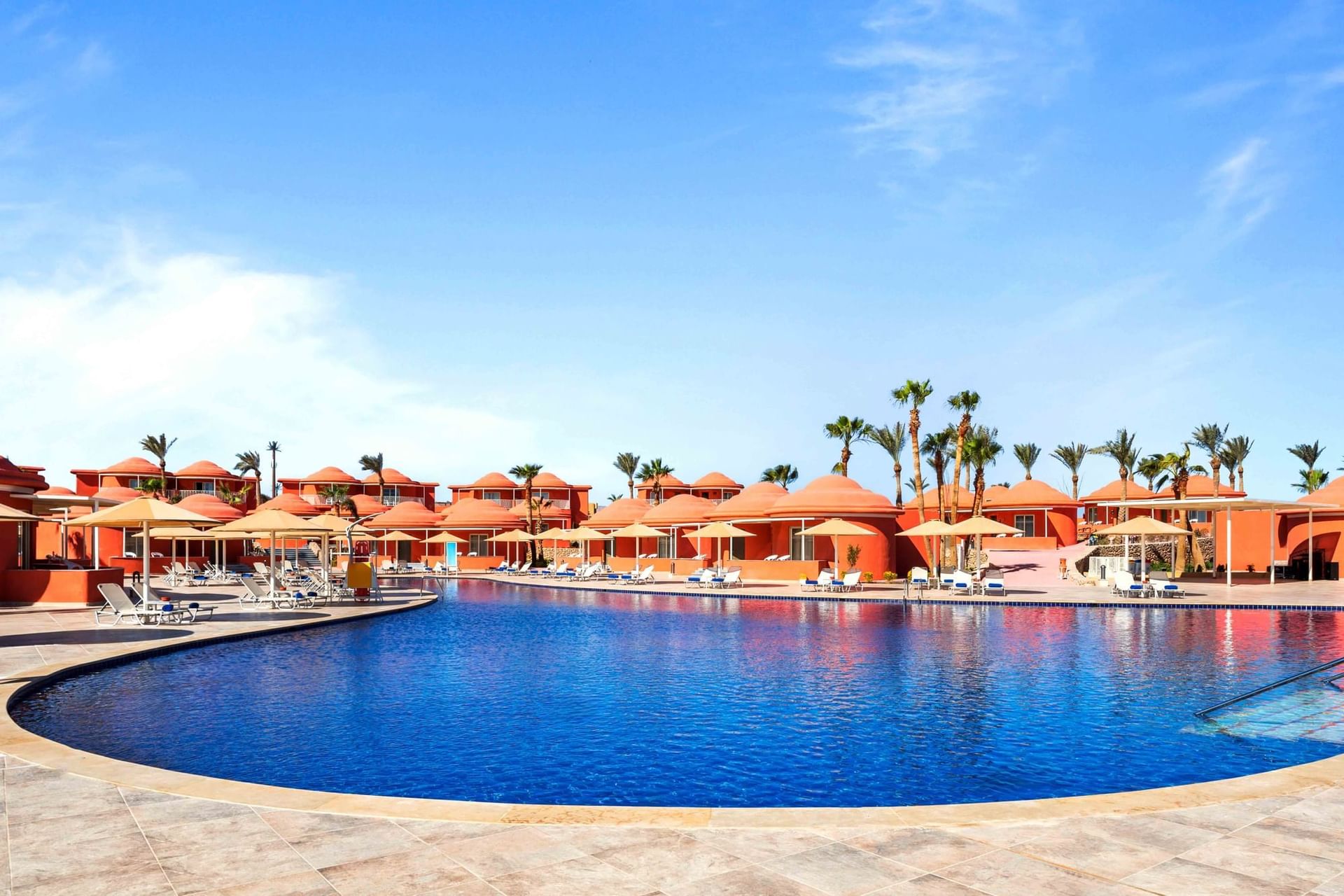 Pool at Pickalbatros Laguna Club Resort in Sharm El Sheikh