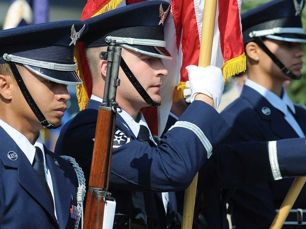 close up image of military soldiers at Wedgewood Resort