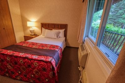 View of bedroom with the bed at Wedgewood Resort 