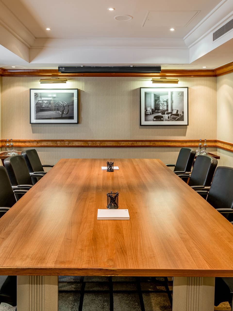 Conference set-up in Westminster venue at Thistle Marble Arch