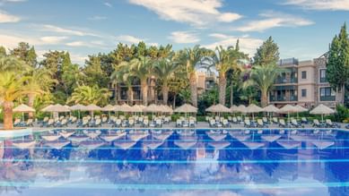 Close up of the main pool at Kairaba Bodrum Imperial