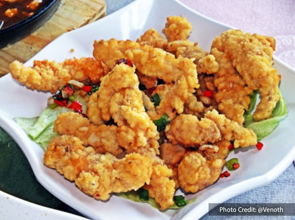 Restoran Chardin Seaview Seafood Village-Menu - Sea Mantis with Salted Egg | Port Dickson